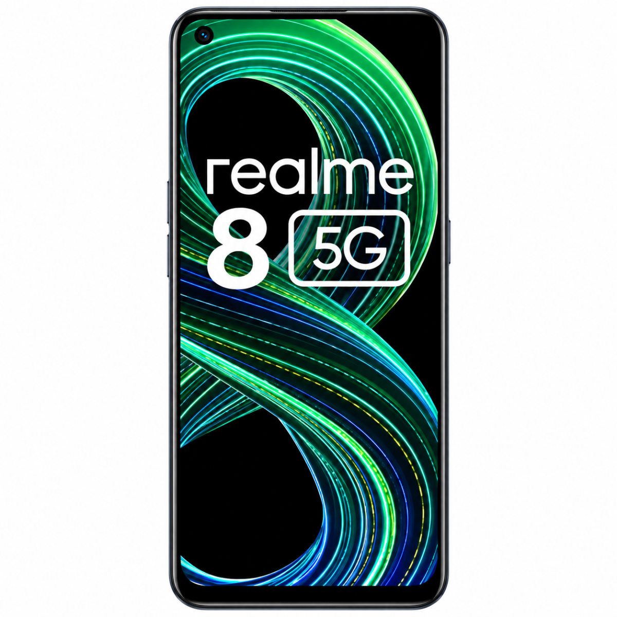 realme 8 5G (Supersonic Blue, 8GB RAM, 128GB Storage) refurbished