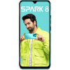 Tecno Spark 8 (Turquoise Cyan 2 GB RAM 64 GB Storage refurbished