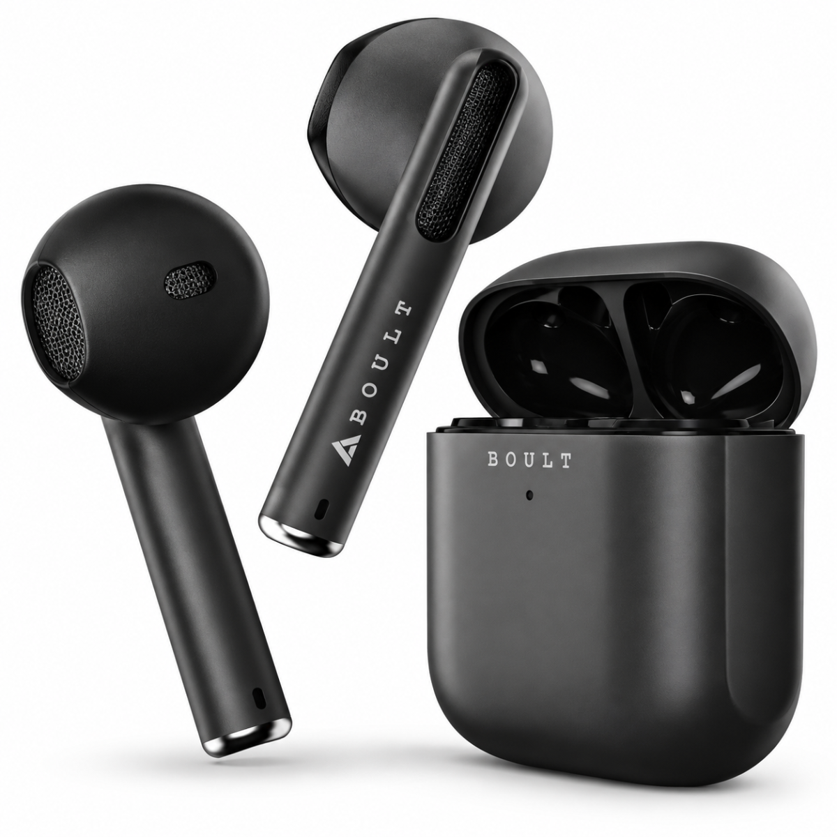 Boult Audio AirBass Xpods TWS Bluetooth In Ear Earbuds (Black)
