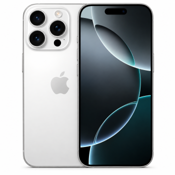 Apple iPhone 16 Pro (White Titanium, 128 GB)