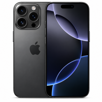 Apple iPhone 16 Pro (Black Titanium, 128 GB)