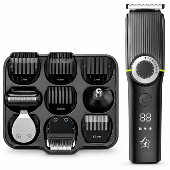 Flipkart SmartBuy FGK501 Trimmer 180 min Runtime 20 Length Settings (Black, Silver)