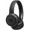 JBL Tune 500BT by Harman Powerful Bass Wireless On-Ear Headphones with Mic (Black)
