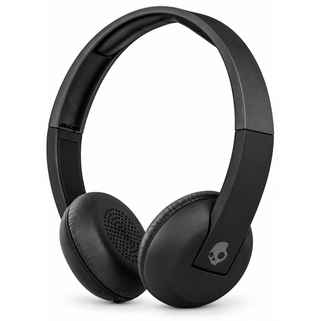 Skullcandy Uproar Wireless On-Ear Headphone with Mic (Black)