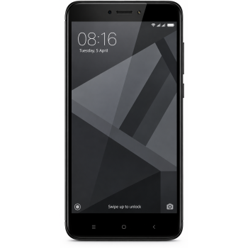 Redmi 4 Black, 64 GB, 4 GB RAM (refurbished)
