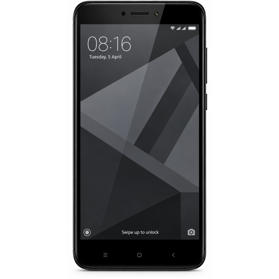Redmi 4 Black, 64 GB, 4 GB RAM (refurbished)
