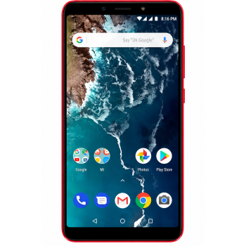 Mi A2 (Red, 128 GB, 6 GB RAM) refurbished