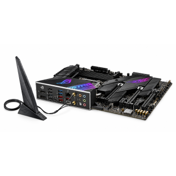 ASUS ROG Strix Z490-E Gaming LGA 1200 DDR4 (4600 O.C.) ATX Motherboard with 2X M.2 Slot WiFi 6 2.5Gb Ethernet and AI Overclocking Cooling
