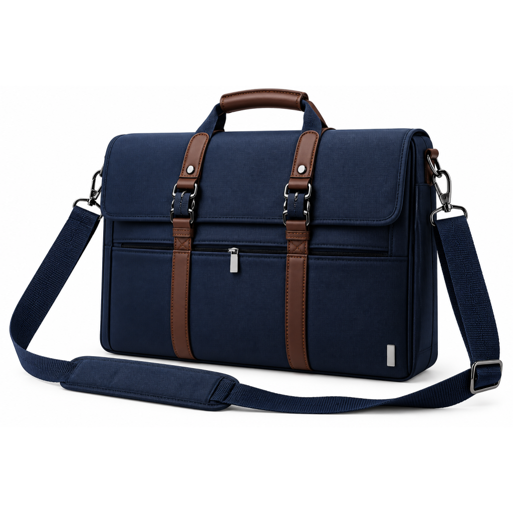 AirCase Signature Series Laptop Messenger Bag for 13-Inch, 14-Inch, 15.6-Inch Splash-Proof Laptop Bag