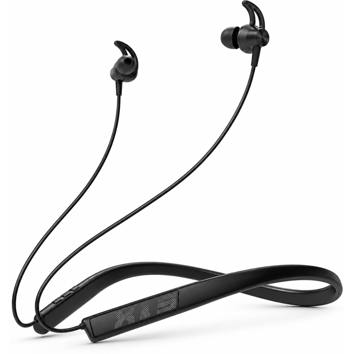 HRX X-Wave 7R with Flex Fold Design Technology Bluetooth Headset&nbsp;&nbsp;(MysticBlack)
