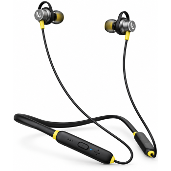 Infinity Glide N120 Bluetooth Wireless In Ear Earphones with Mic Black And Yellow