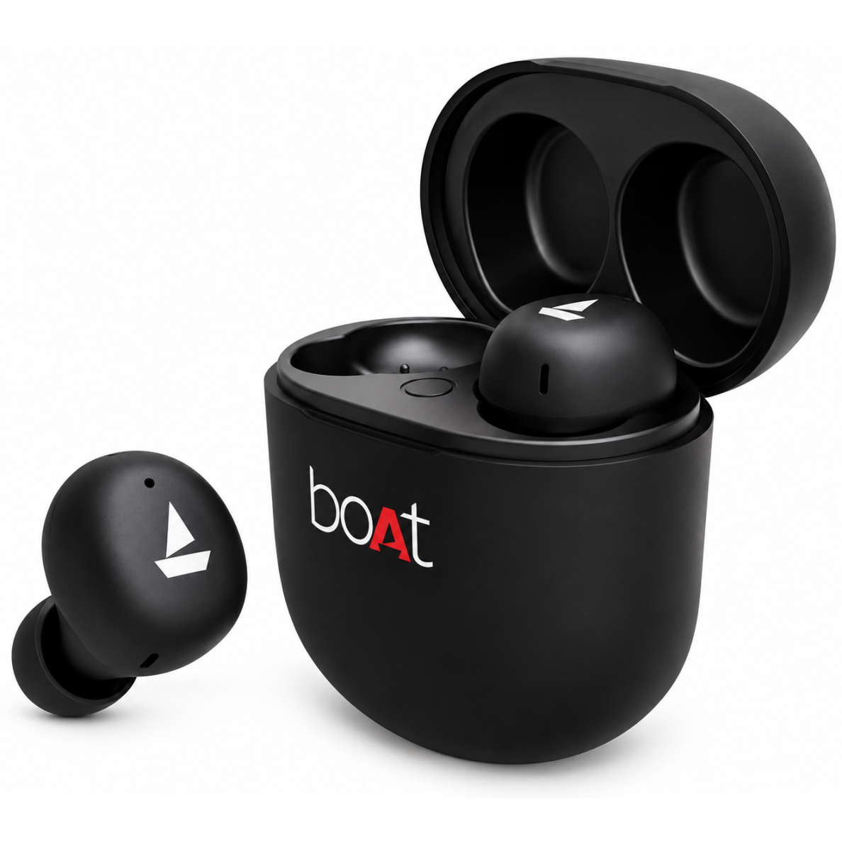 boAt Airdopes 381 Bluetooth Truly Wireless In Ear Earbuds With Mic (Active Black)