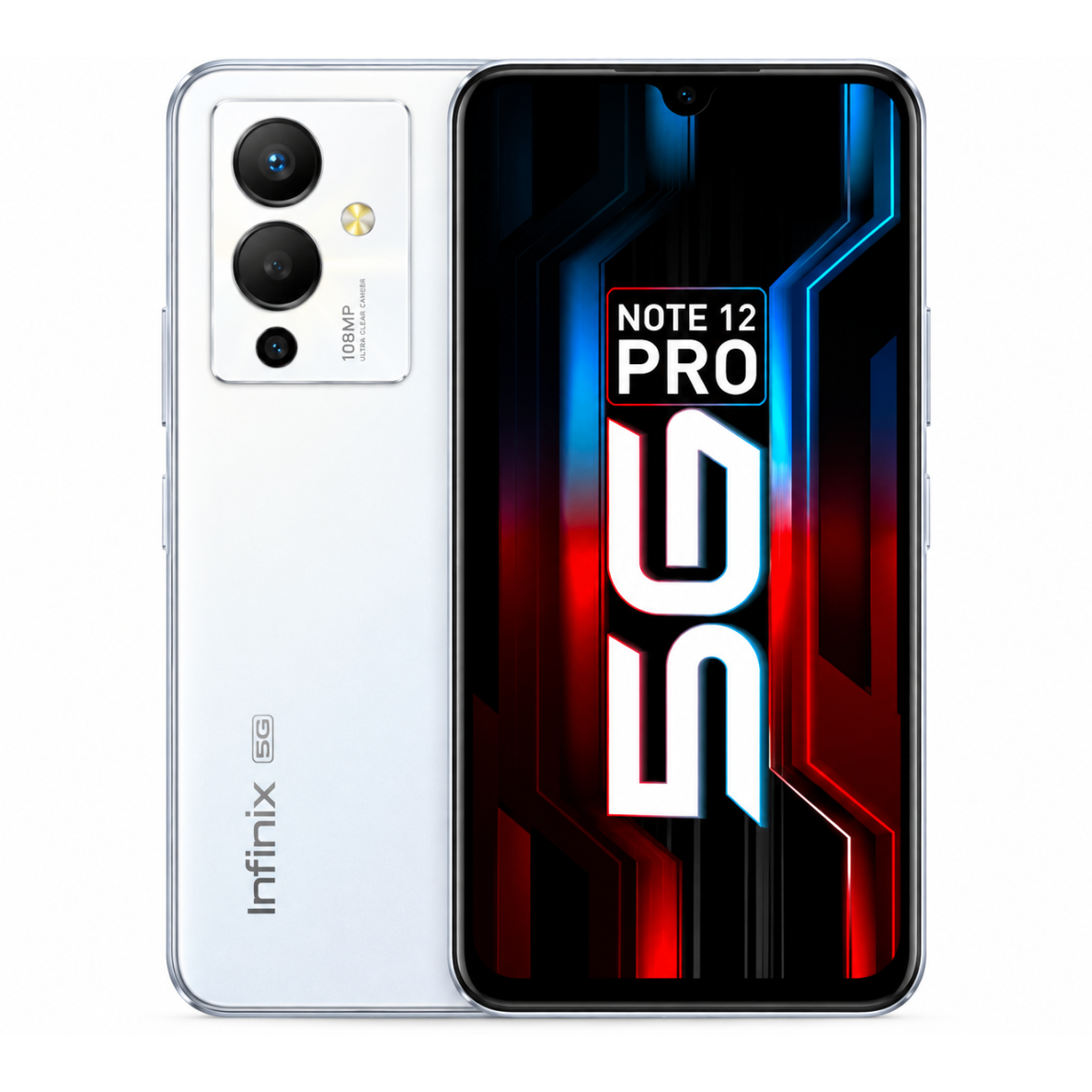 Infinix Note 12 Pro 5G (Snowfall, 128 GB) (8 GB RAM) refurbished