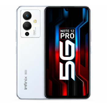 Infinix Note 12 Pro 5G (Snowfall, 128 GB) (8 GB RAM) refurbished