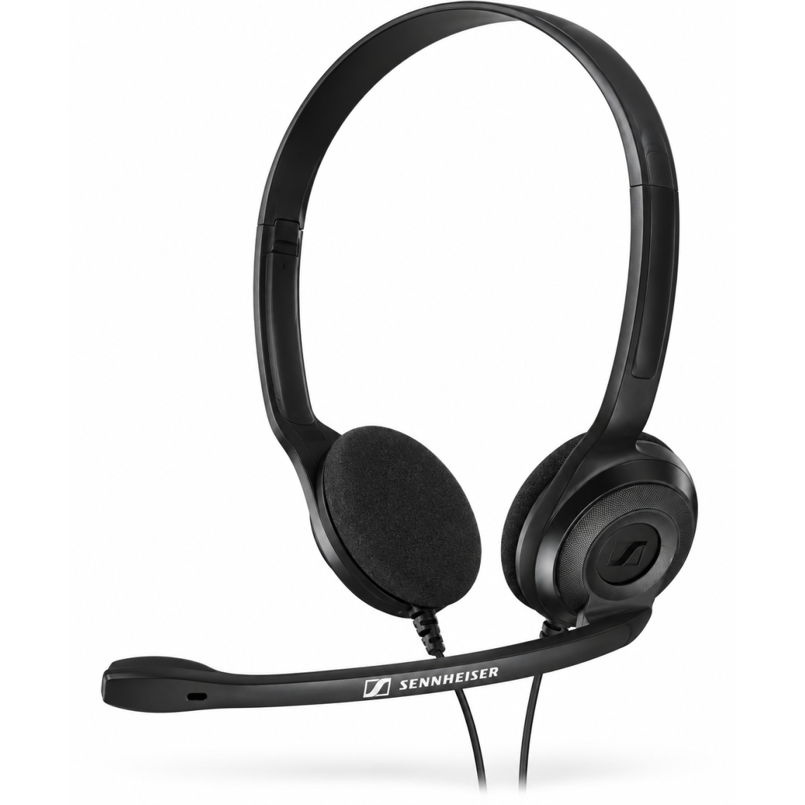 Sennheiser PC 3 Chat Wired On Ear Headphones with Mic Black
