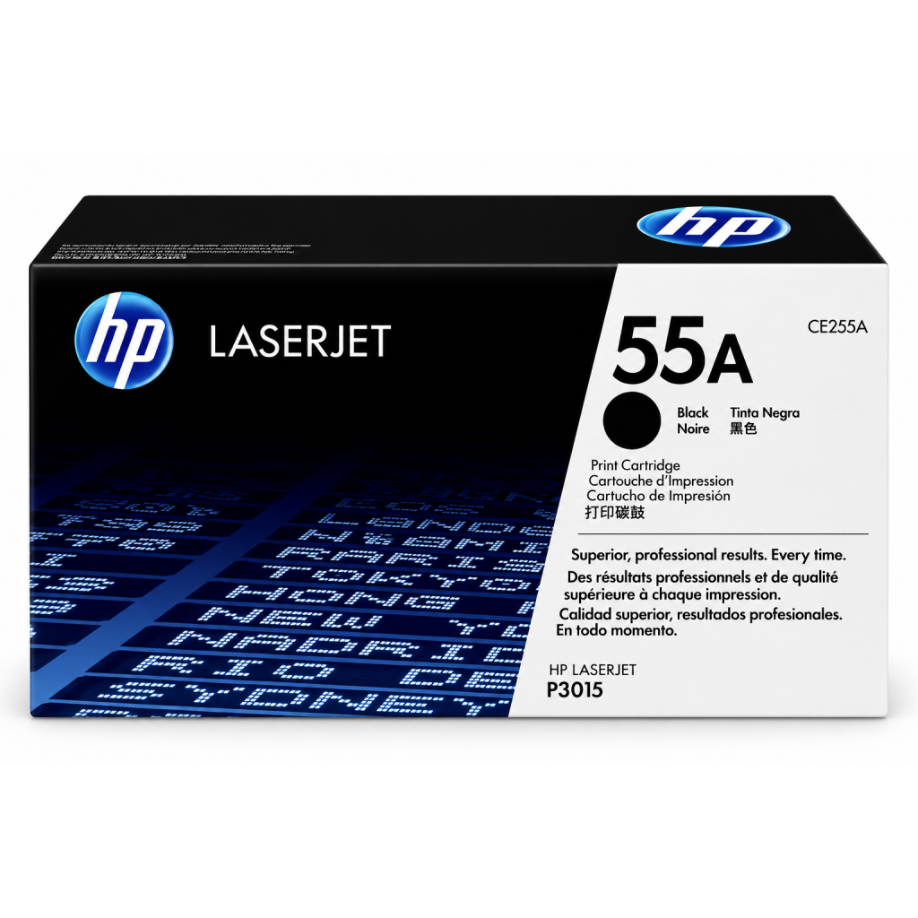 HP 55A Original Laserjet Toner Cartridge CE255A Black (compatible)