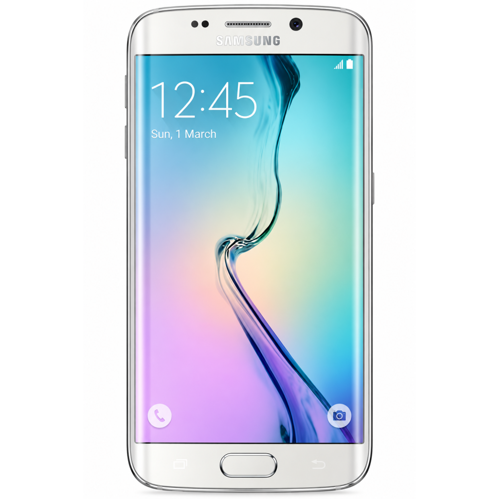 Samsung Galaxy S6 Edge Pearl White, 32 GB, 3 GB RAM refurbished-