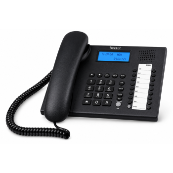 Beetel M90N Caller ID Corded Landline Phone with 16 Digit LCD Display