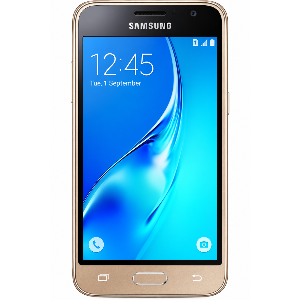 Samsung Galaxy J1 4G Gold, 1 GB RAM 8GB Storage refurbished