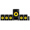 Philips Heart Beat SPA-3800B 5.1 Channel Home Theater System (Black/Yellow)-