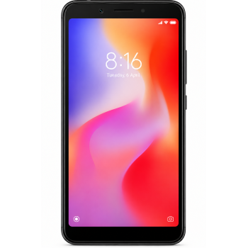 Redmi 6 (Black, 3GB RAM, 64GB Storage) refurbished-