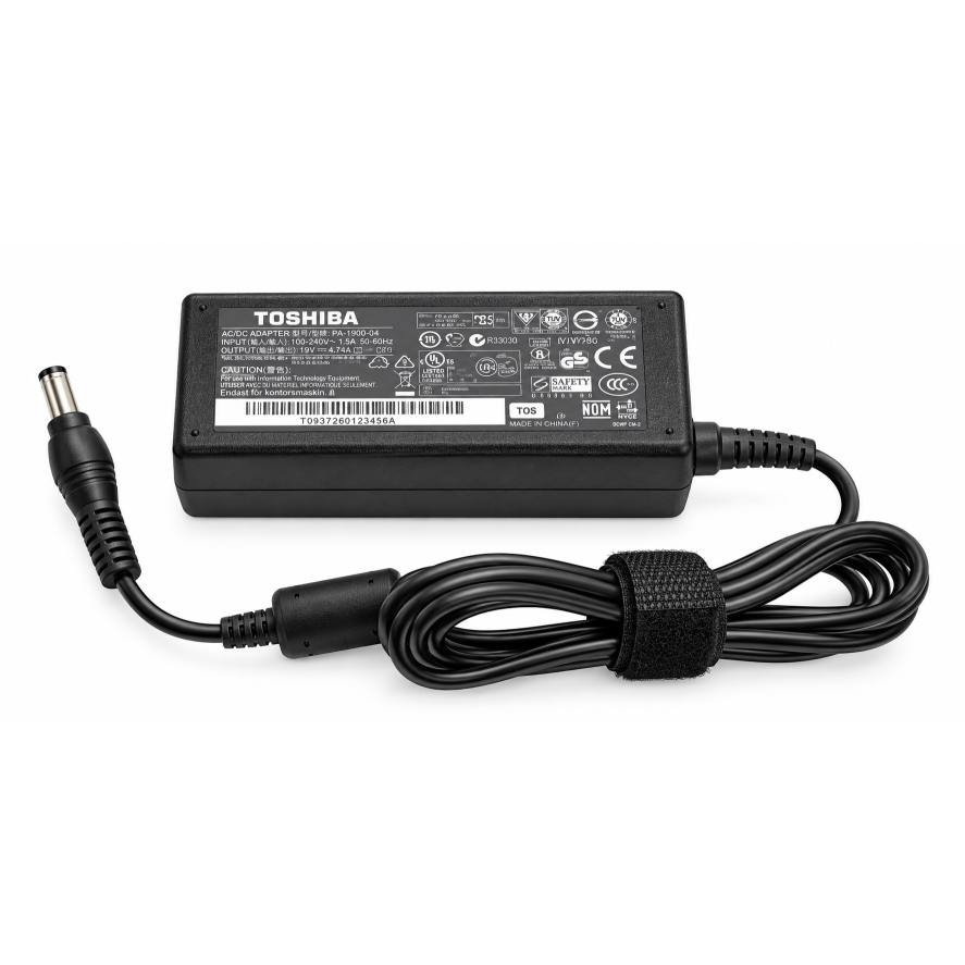 oshiba 19V 3.42A 65W Laptop Charger Adapter Compatible with Toshiba Notebooks