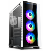 DEEPCOOL MATREXX 55 V3 ADD-RGB 3F Middle Tower Supports E-ATX/ATX/Micro ATX/Mini-ITX Computer Cabinet with 3×120mm ADD-RGB Fans at Front.