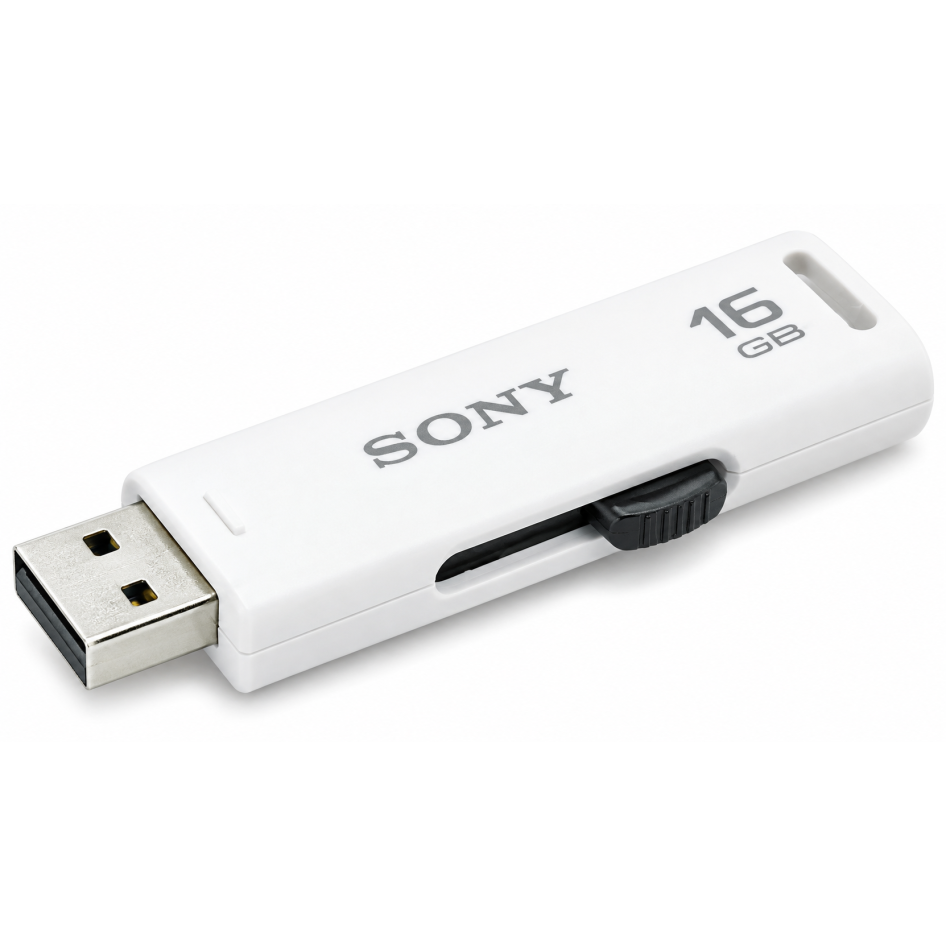 Sony Microvault 16GB Pen-Drive=(White)-0