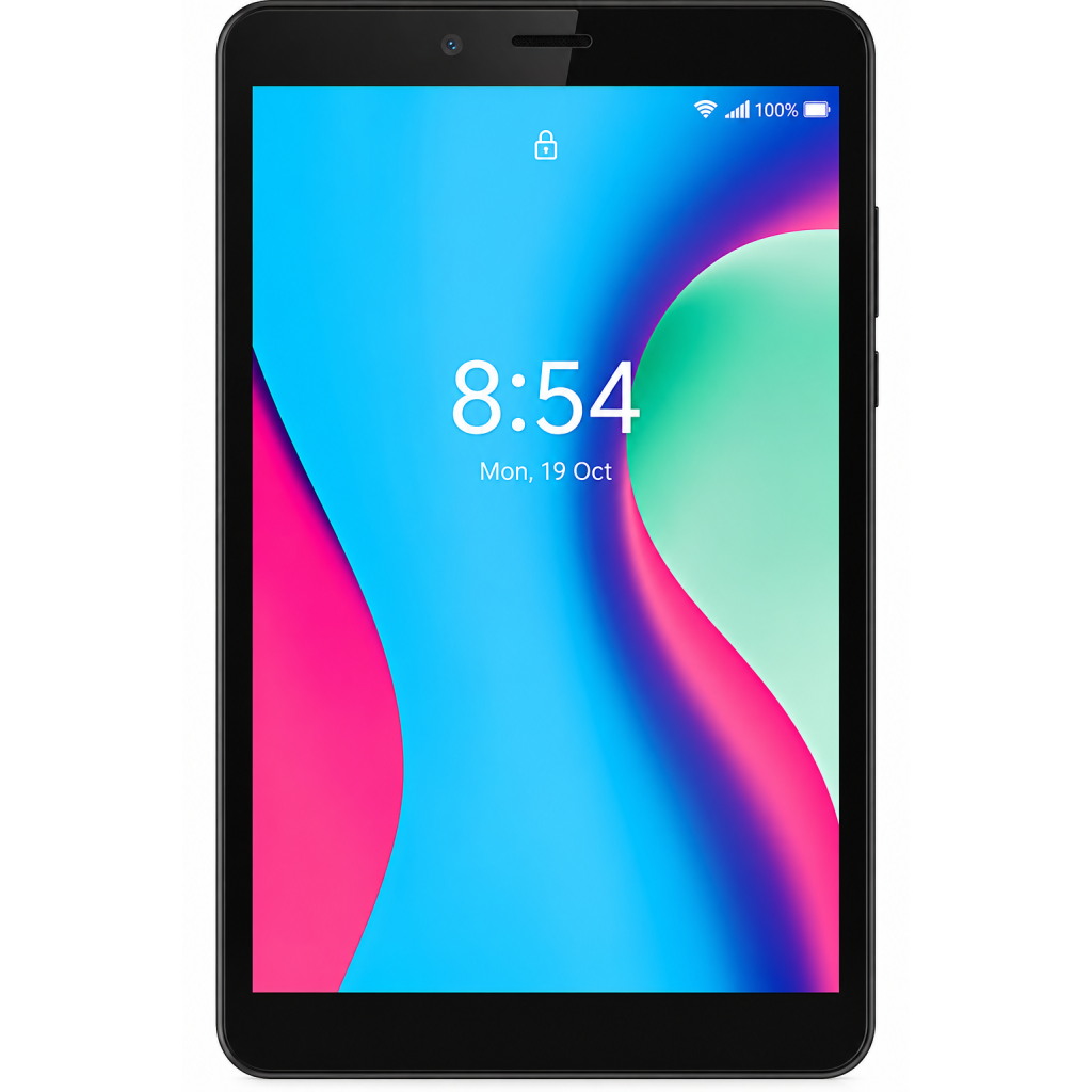 LAVA Aura 2 GB RAM 32 GB ROM 8 inch with Wi-Fi+4G Tablet (Grey)