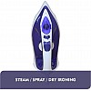 Inalsa Panache 1400-Watt Steam Iron (White/Royal Blue) -