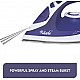 Inalsa Panache 1400-Watt Steam Iron (White/Royal Blue) -