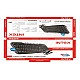 Intex DUO-313 Keyboard and Mouse Combo (Black/Silver) 