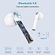 Lenovo HT30 Truly Wireless Bluetooth In Ear Earbuds with Mic (White)