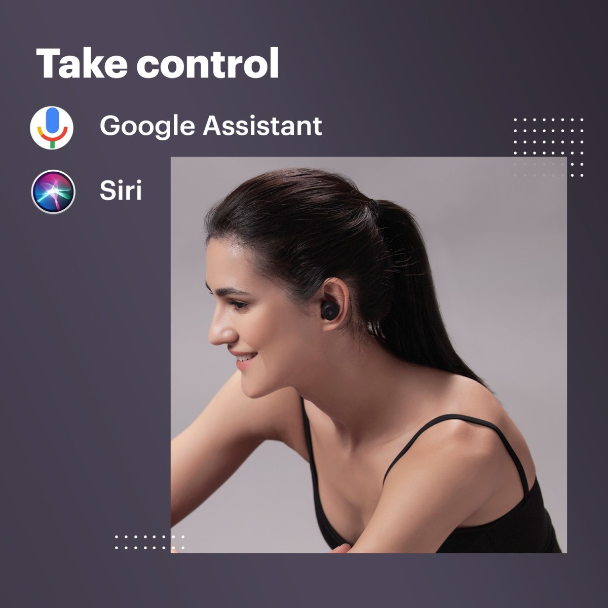 Noise Shots X1 Air 2 Truly Wireless Bluetooth Headset (Raven Black, True Wireless)