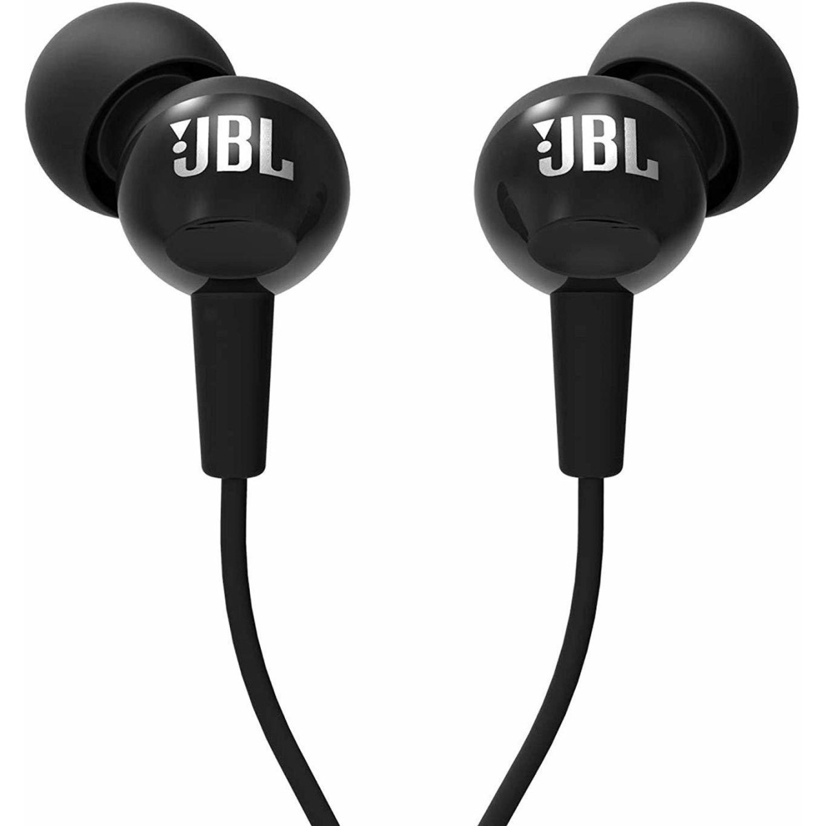 JBL C150SI by Harman in-Ear Headphones with Mic (Black)