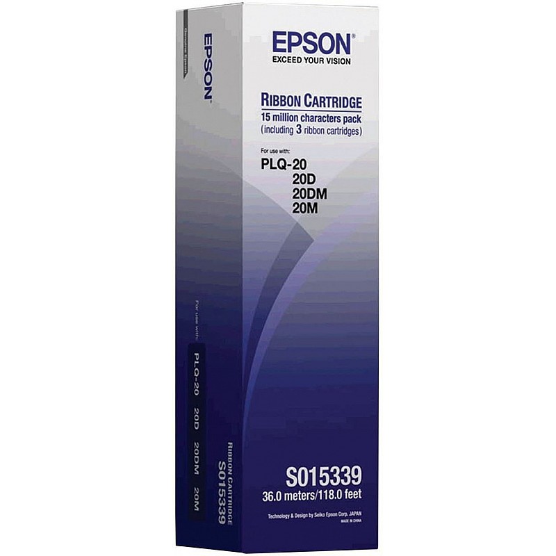 Epson C13S015592 PLQ-20 SIDM Ribbon Cartridge