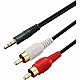 3.5mm to 2-Male RCA Adapter cable - 15 feet