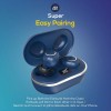 pTron Bassbuds Jets True Wireless Bluetooth 5.0 Headphones, 20Hrs Total Playback with Case (Blue)