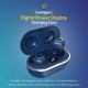 pTron Bassbuds Jets True Wireless Bluetooth 5.0 Headphones, 20Hrs Total Playback with Case (Blue)