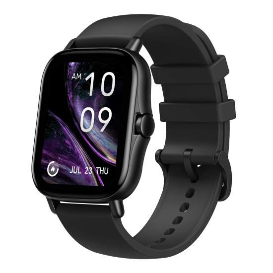 Amazfit GTS 2 Smart Watch, 1.65" AMOLED Display, Built-in  Alexa, GPS, SpO2 and Stress Monitor GB Music Storage  90  (Midnight Black)