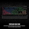 Corsair K68 Mechanical Gaming Keyboard-RED Backlit-Cherry MX Red - Black