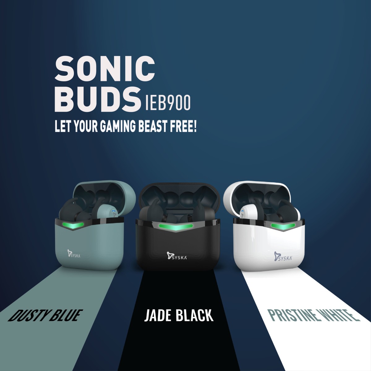 SYSKA Sonic Buds IEB900 Earbuds