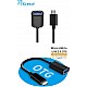 AIRTREE  USB 2.0 A Female to Micro B Male Adapter Cable Micro USB Host Mode Straight OTG Cable (Black)