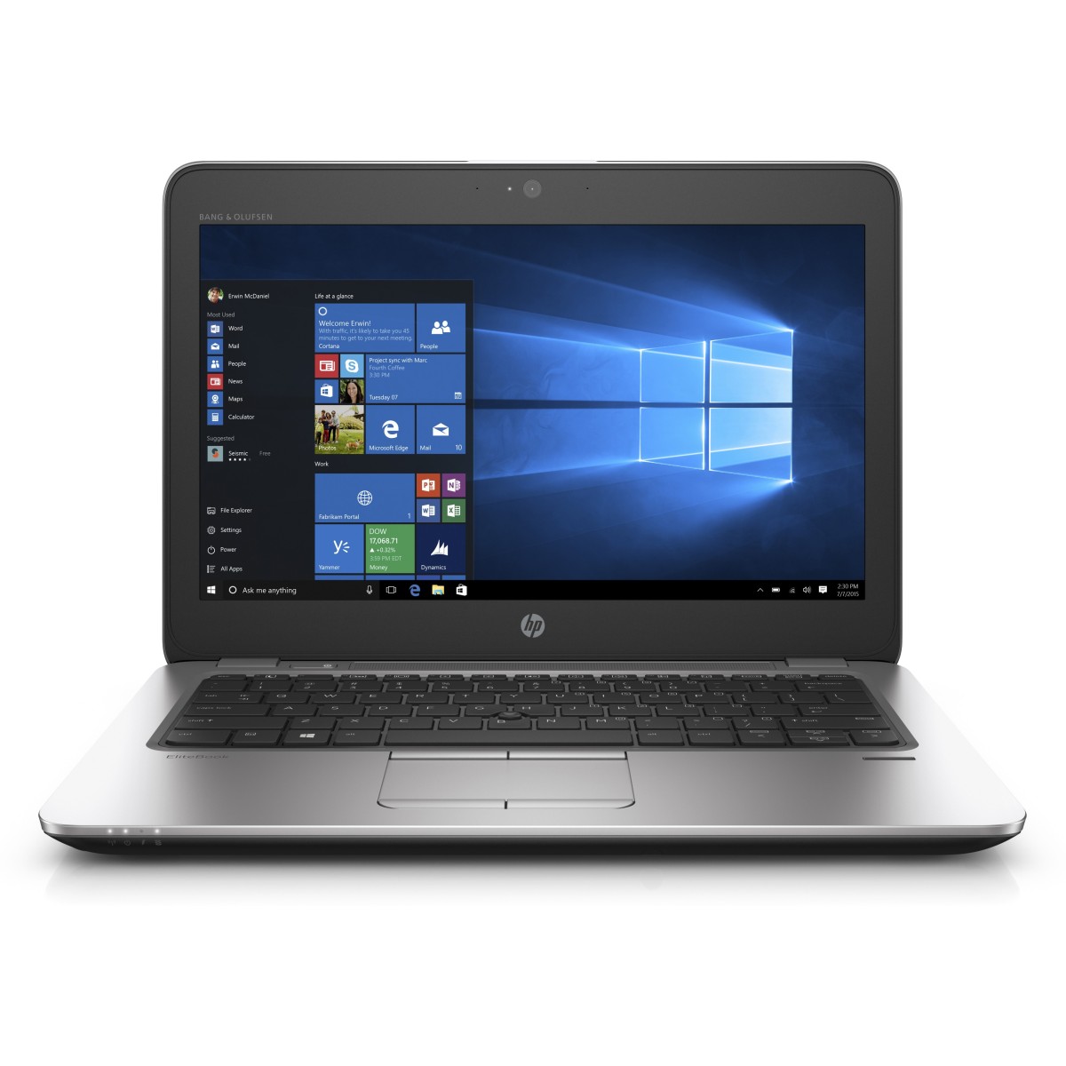 HP EliteBook 820 G3 12.5-inch (31 cm) Laptop (Intel Core i5 6th Gen 4 GB 256 GB SSD Windows 10 Pro refurbished