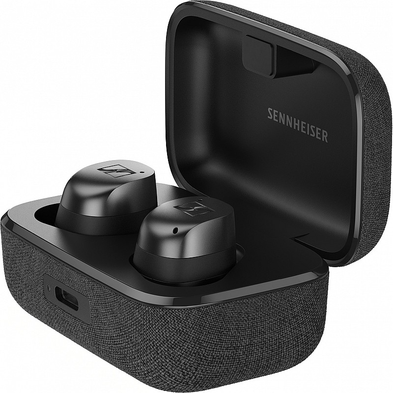 Sennheiser Momentum True Wireless 4 with Bluetooth5.4 & AURACAST Technology, 30Hr Battery Life, Qualcomm Lossless CD-Quality Audio, Intelligent Adaptive ANC, Qi Fast Charge, German brand