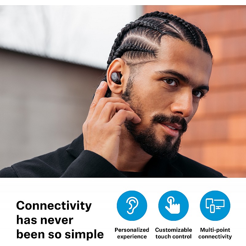 Sennheiser Momentum True Wireless 4 with Bluetooth5.4 & AURACAST Technology, 30Hr Battery Life, Qualcomm Lossless CD-Quality Audio, Intelligent Adaptive ANC, Qi Fast Charge, German brand