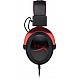 HyperX Cloud II – Gaming Headset for PC, PS5 / PS4. Includes 7.1 Virtual Surround Sound and USB Audio Control Box - Red (4P5M0AA)