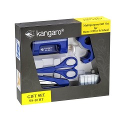 Kangaro Stationery Gift Set SS-T 10M for Office & Home Blue Color