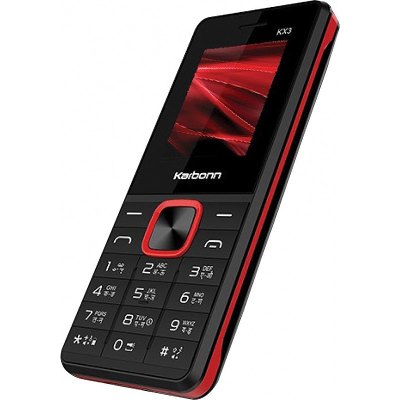 Karbonn KX3 (Black Red)