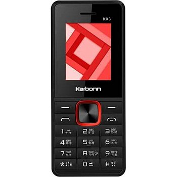 Karbonn KX3 (Black Red)